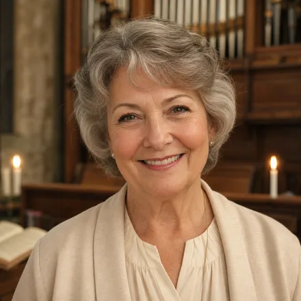Portrait of Eleanor Hayes, Music and Choir Director