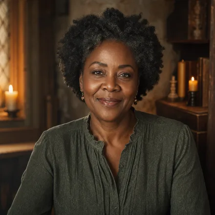 Portrait of Margaret Coles, Chapel Administrator